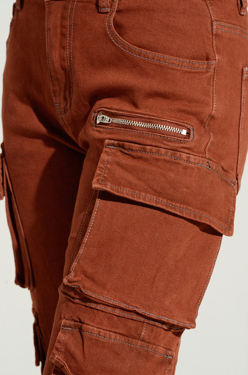 DOUBLE VISION VINTAGE WASH DENIM PANT