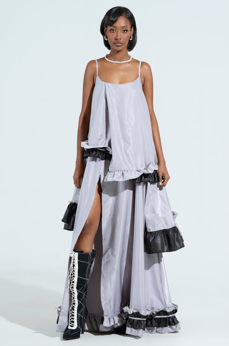 BACKSTAGE AT MY BOYFRIENDS SHOW MAXI DRESS