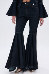 EVERYDAY LIVIN' DENIM SUPER FLARE LEG PANT