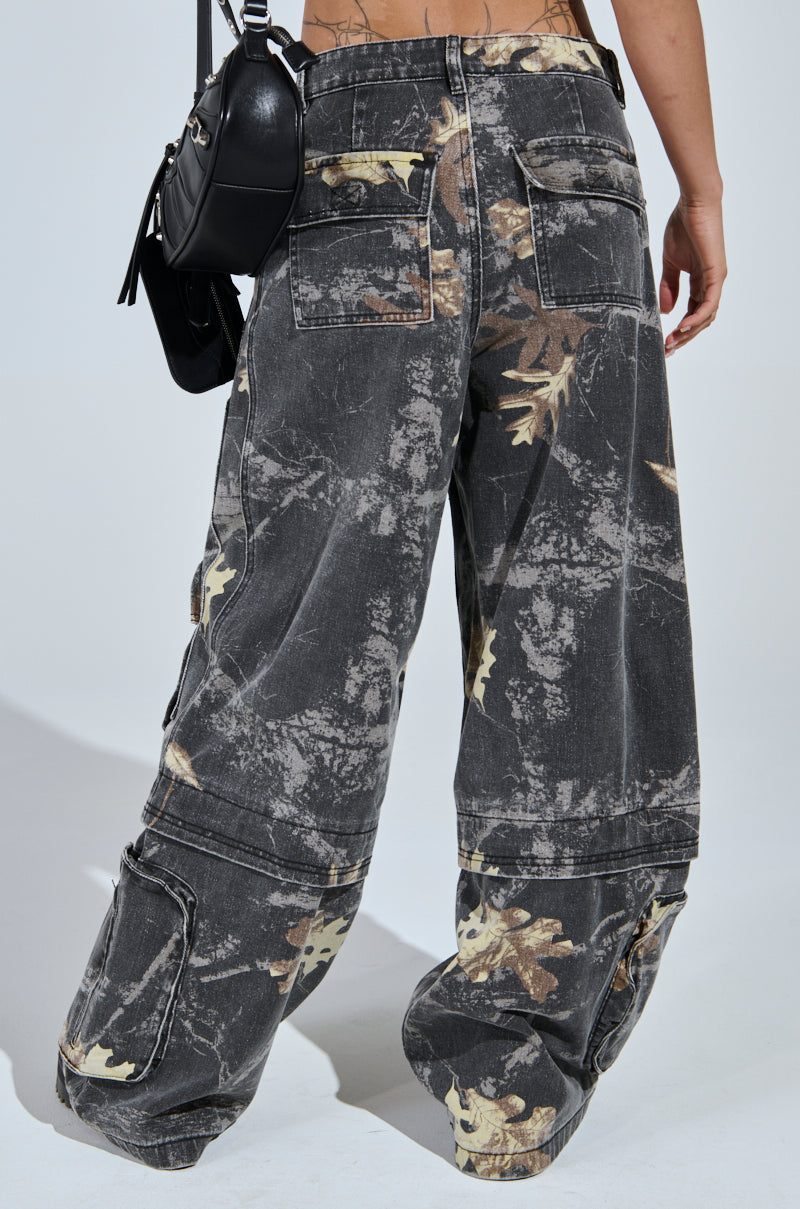 DOWN AND DIRTY CARGO CAMO PANT