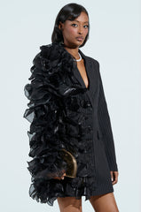 RAMY RUFFLE BLAZER