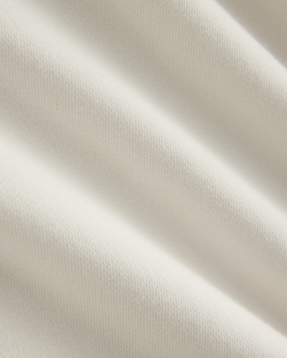 Cropped Luxe Fleece Hoodie | Bone