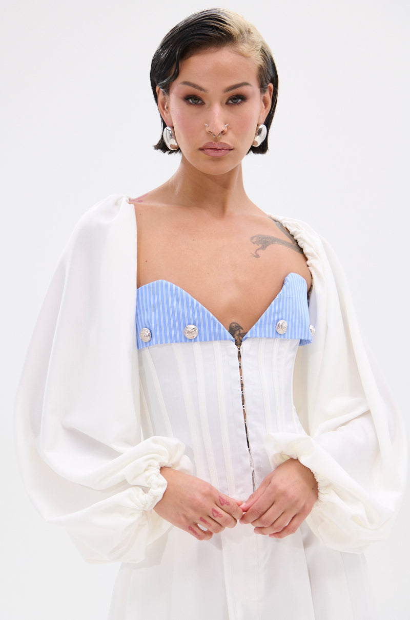 COVER UP CHIFFON SHRUG