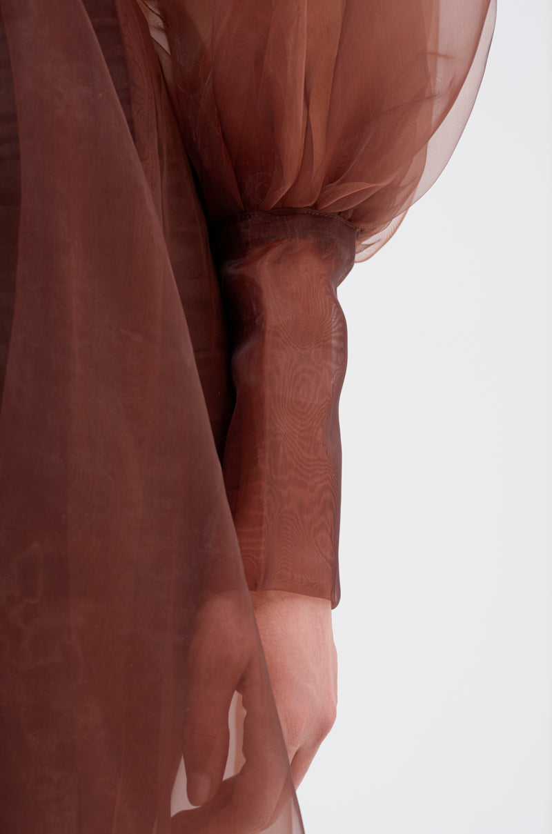 COCO SHEER ORGANZA TRENCH