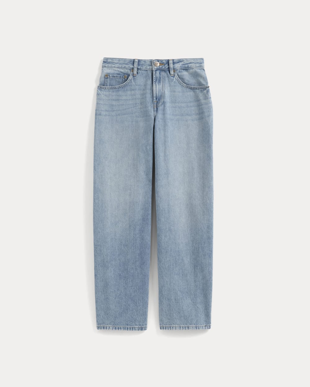 Loose Curve Jean | Light Indigo