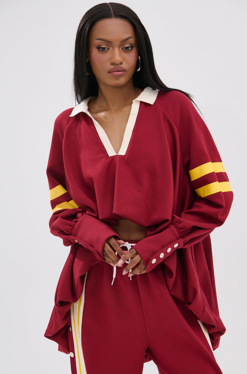 GAME OVER V-NECK SWEATER