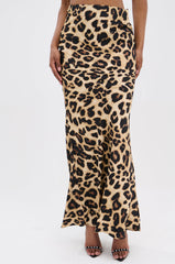 LOSING IT CHEETAH MAXI SKIRT