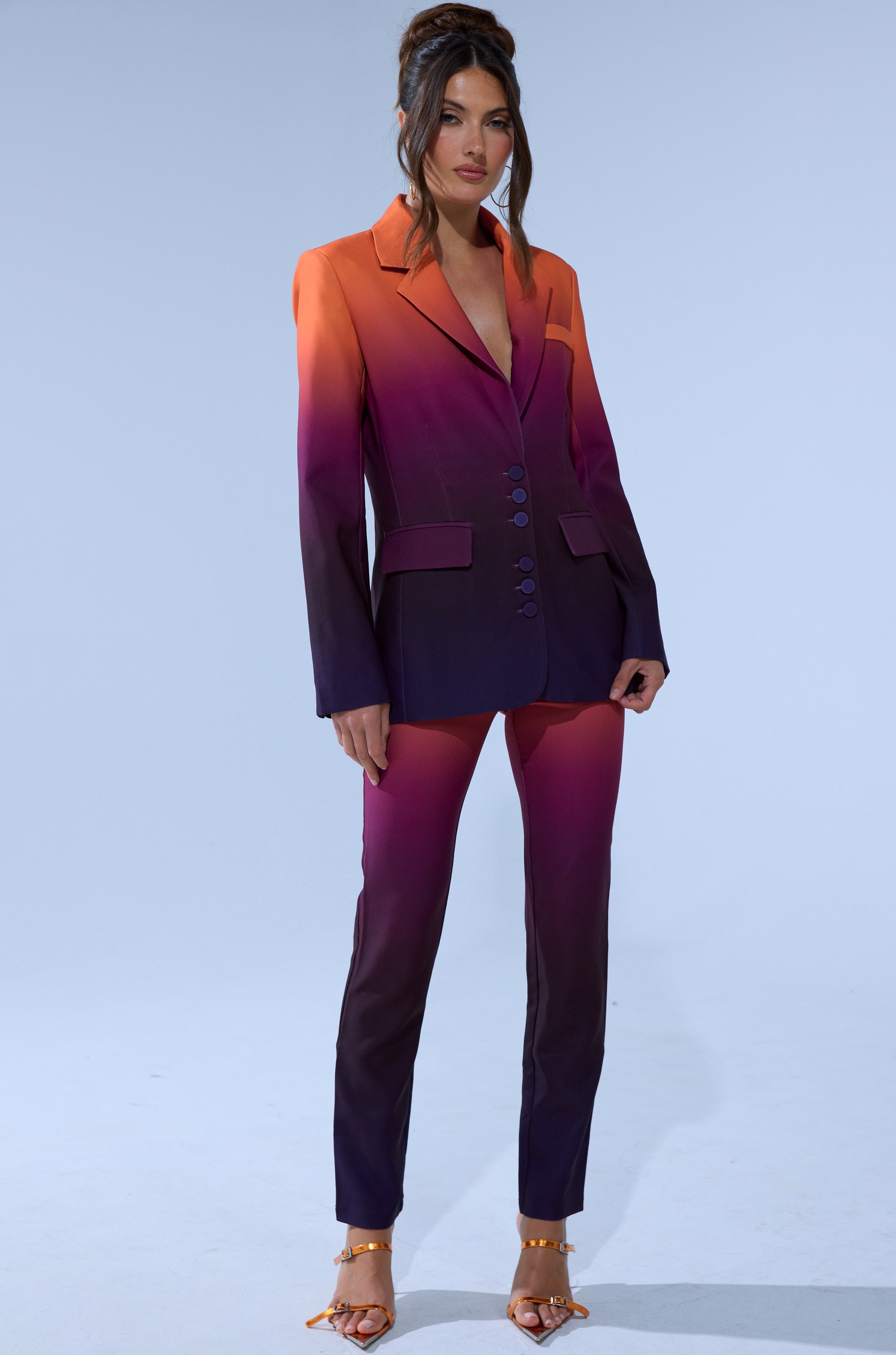 RISE AND SHINE OMBRE BLAZER