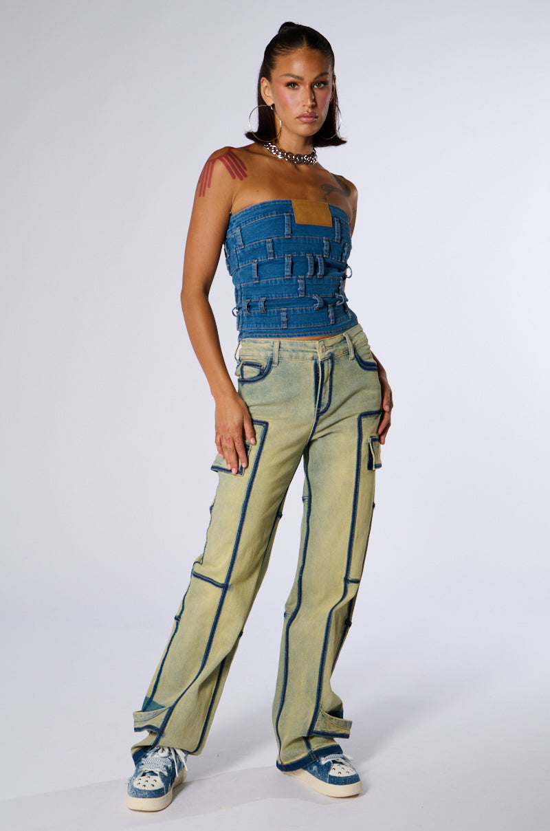 REPEAT AFTER ME DENIM PANT