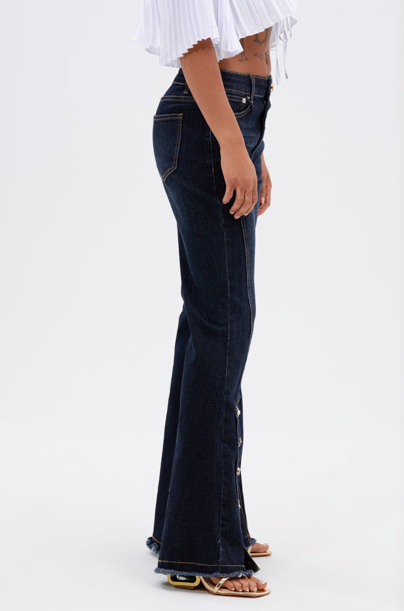 AUDREY FLARE DENIM PANT
