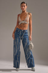 DRIPPED OUT RELAXED DENIM