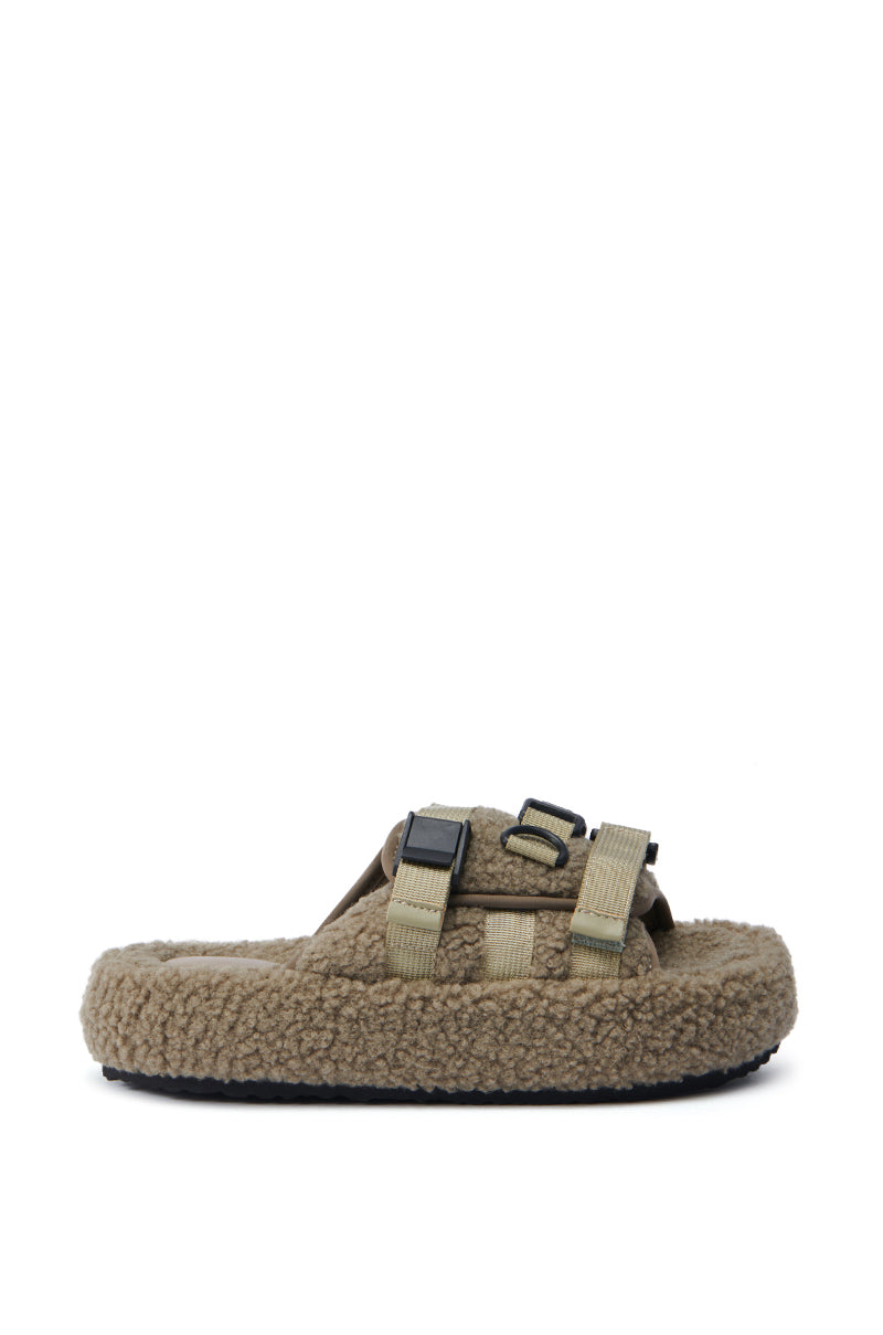 AZALEA WANG CLEVER TAN SANDAL