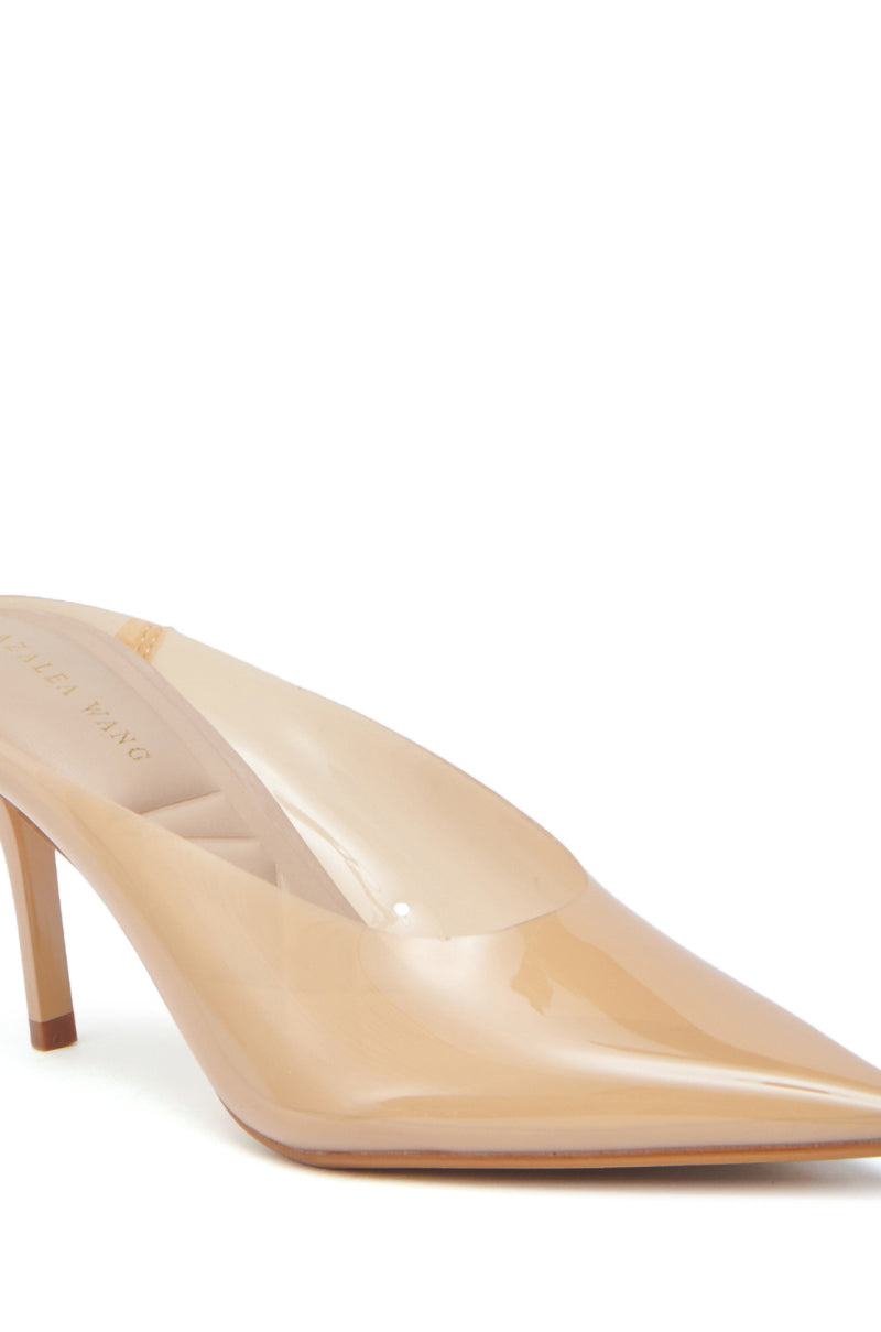 AZALEA WANG EEMIL NUDE PUMP STILETTO