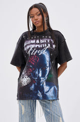 OUT OF BODY OVERSIZED GRAPHIC TEE
