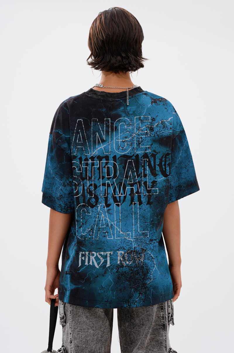 ANCESTRAL FURY OVERSIZED GRAPHIC TEE