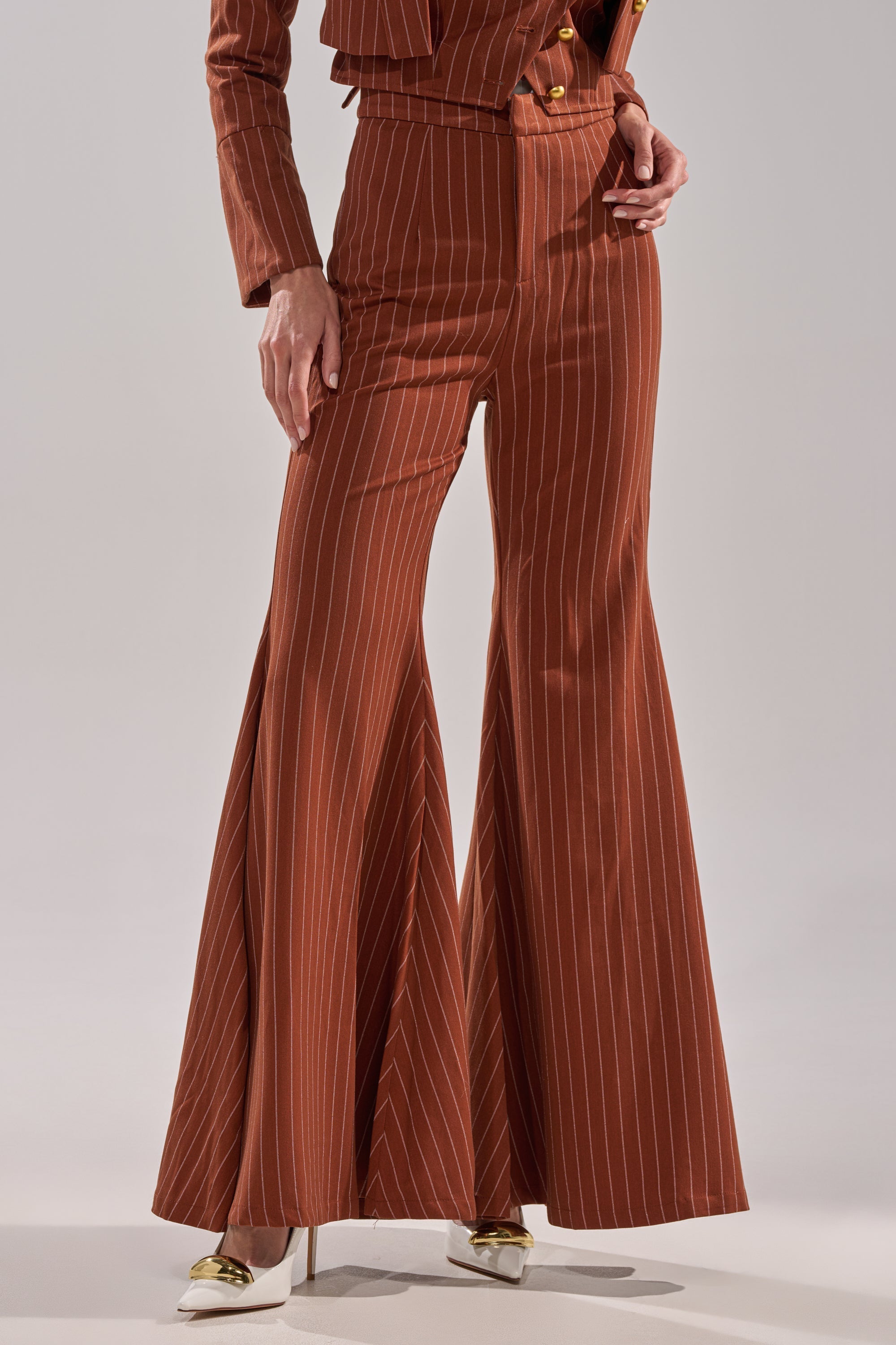 BUSINESS FIRST STRIPE TROUSER