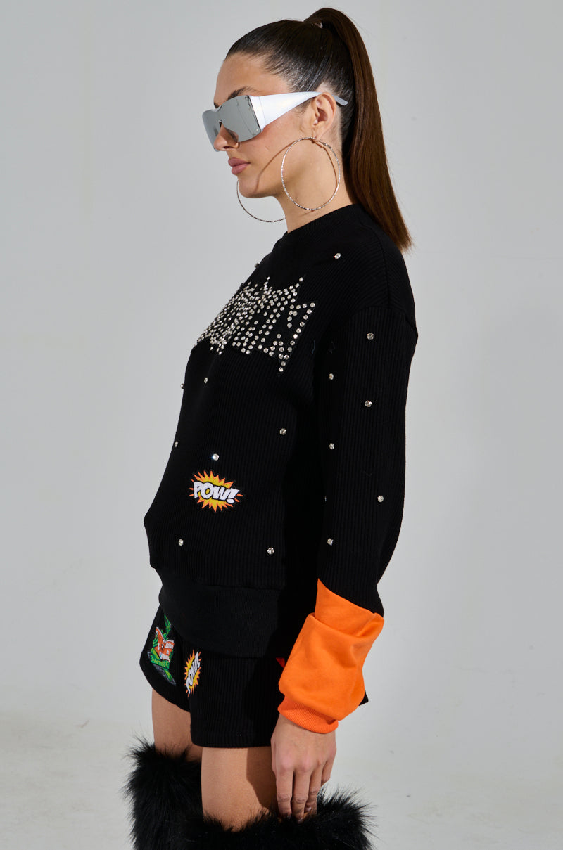 ASTRO MENACE SWEATER