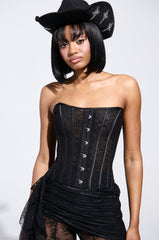 QUIET CHIC CORSET TOP