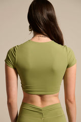 PAXTON SEXY CROPPED T SHIRT