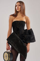 DRAMA CORSET IN BLACK