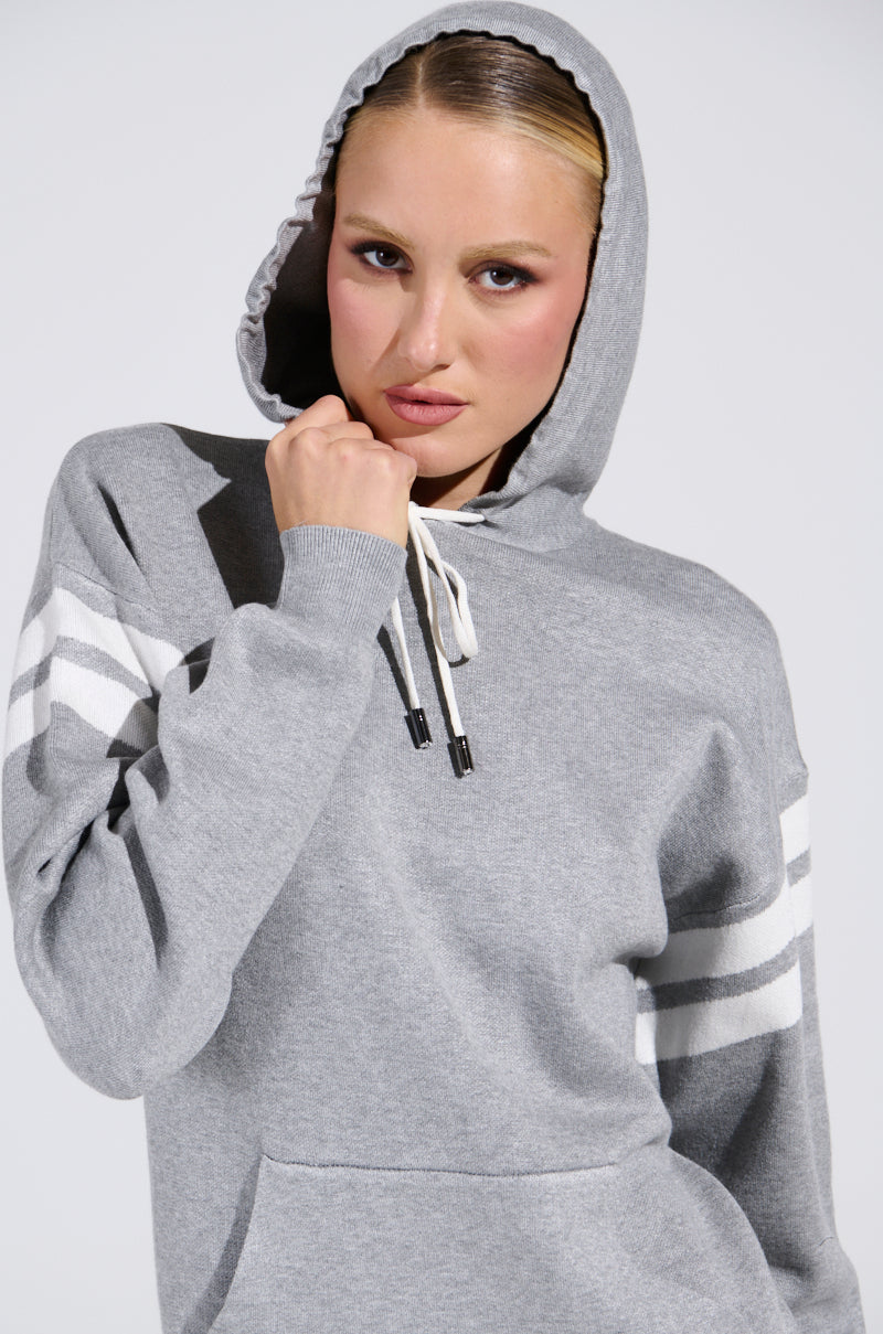 BETTER OFF SWEATER JERSEY DRESS