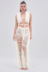 BEST DRESSED FRINGE BRALETTE AND LEGGING
