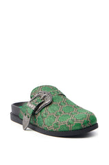 AZALEA WANG INFORMER GREEN SNAKE CLOG