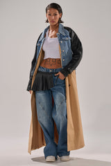 CITY SLICKER MIXED MEDIA TRENCH
