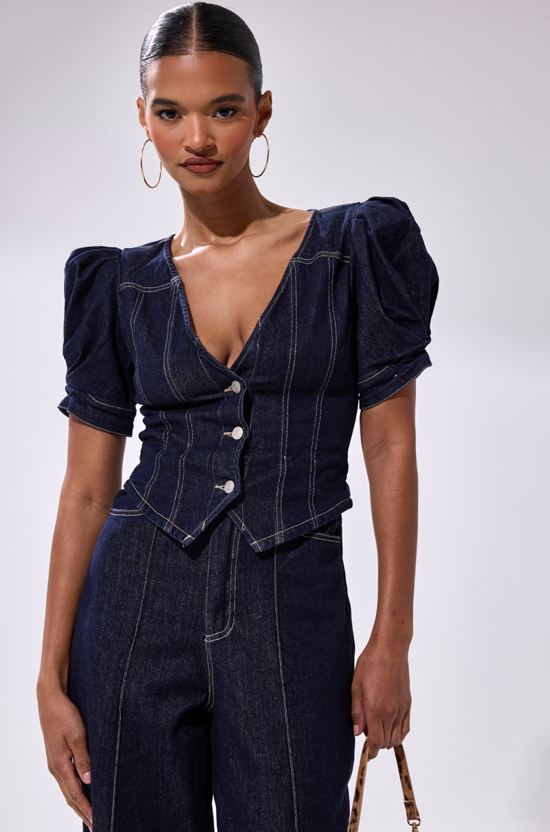 CHIC AF DENIM JUMPSUIT