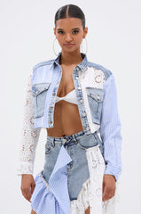 LET'S HAVE FUN BUTTON DOWN TOP