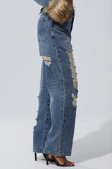 EASILY DISTRESSED DENIM