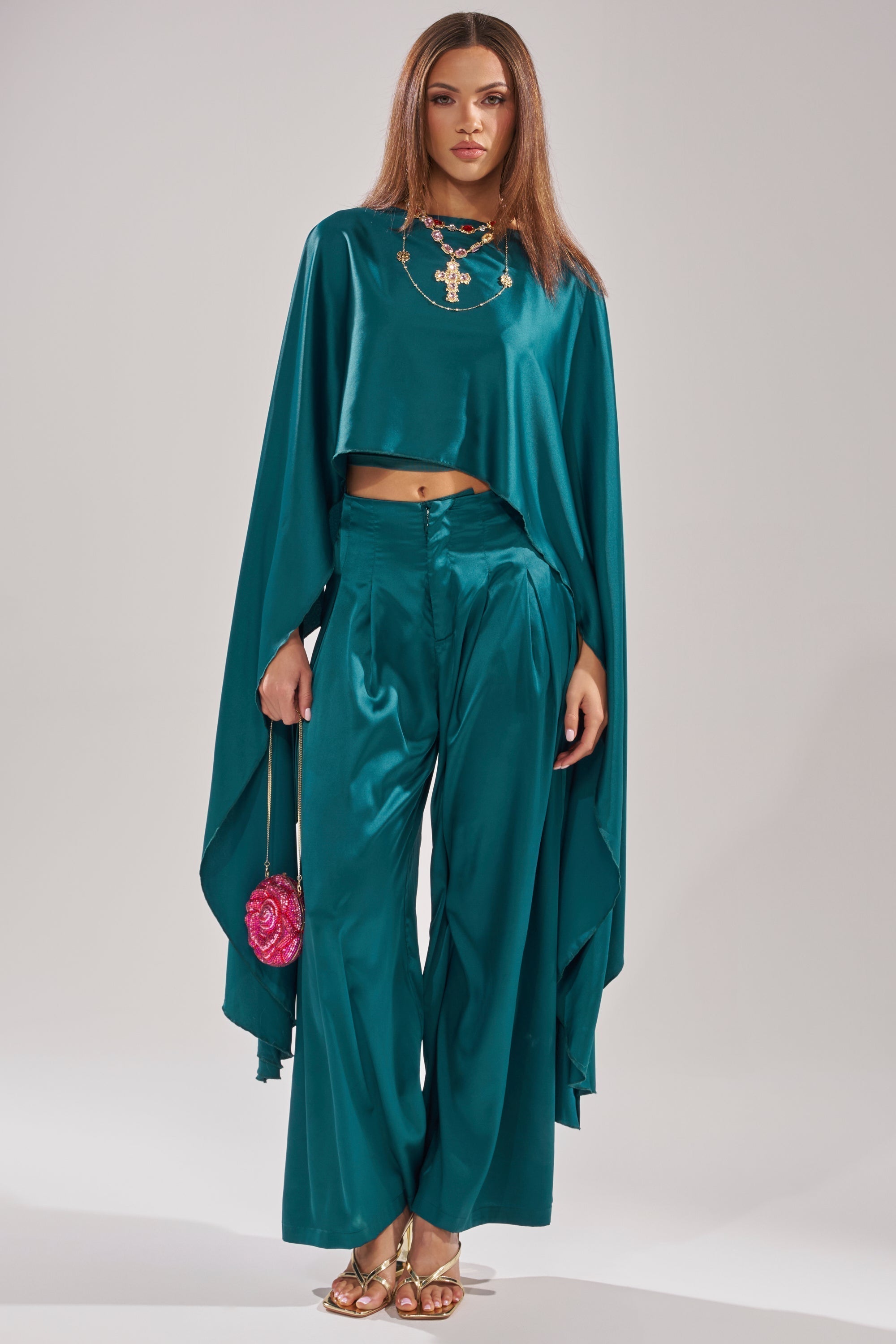 GIRLS FOR LIFE EMERALD BLOUSE