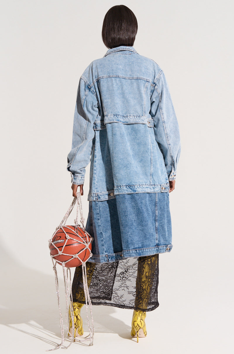 PULL UP LAYERED TRENCH