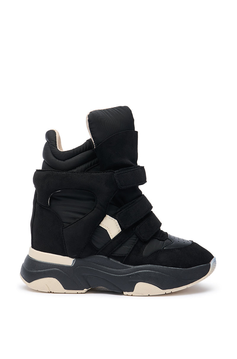 MARANTO CHUNKY BLACK SNEAKER