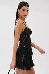 DORELLA LACE MINI DRESS