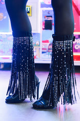AZALEA WANG NUALA BLACK STILETTO SANDAL