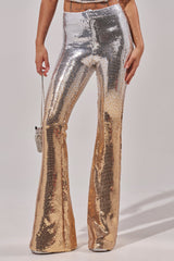 GALAXY OMBRE SEQUIN FLARE PANT