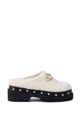 AZALEA WANG ROZELE BEIGE CLOG