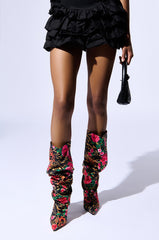 AZALEA WANG RYLAND MULTI STILETTO BOOT