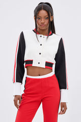 NEW RAYE CROPPED BOMBER