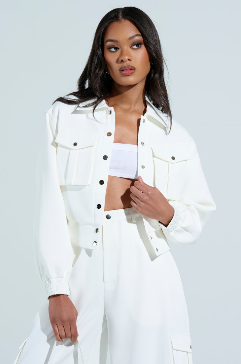 BUTTERCUP CARGO BOMBER IN WHITE