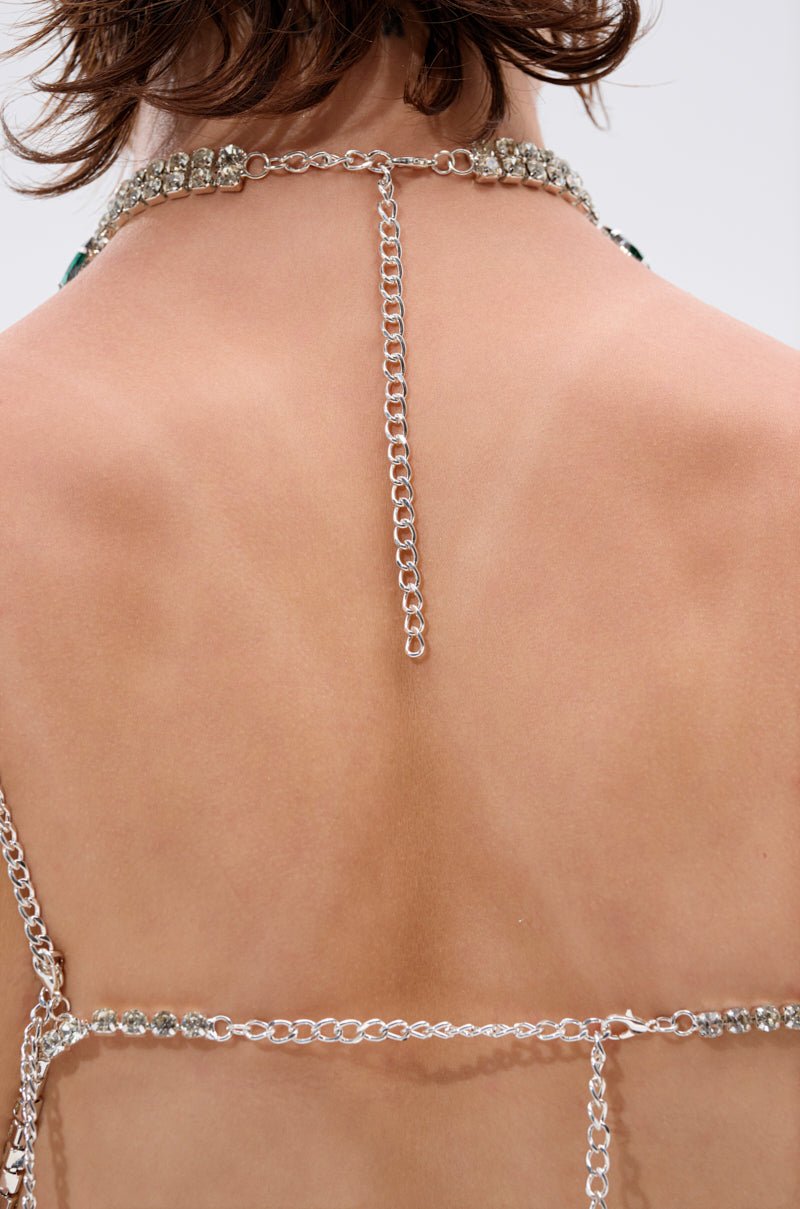 LUCKY ME RHINESTONE BLOUSE