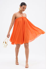 ARIANA CHIFFON SHIFT MINI DRESS