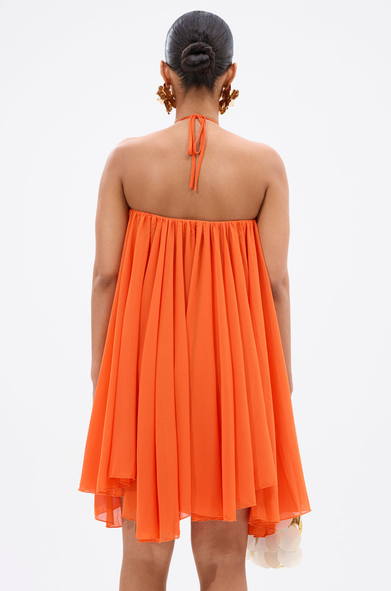ARIANA CHIFFON SHIFT MINI DRESS