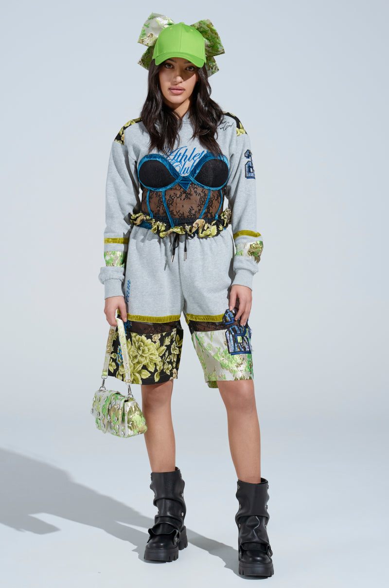 ATHLETIC CHIC HOODIE