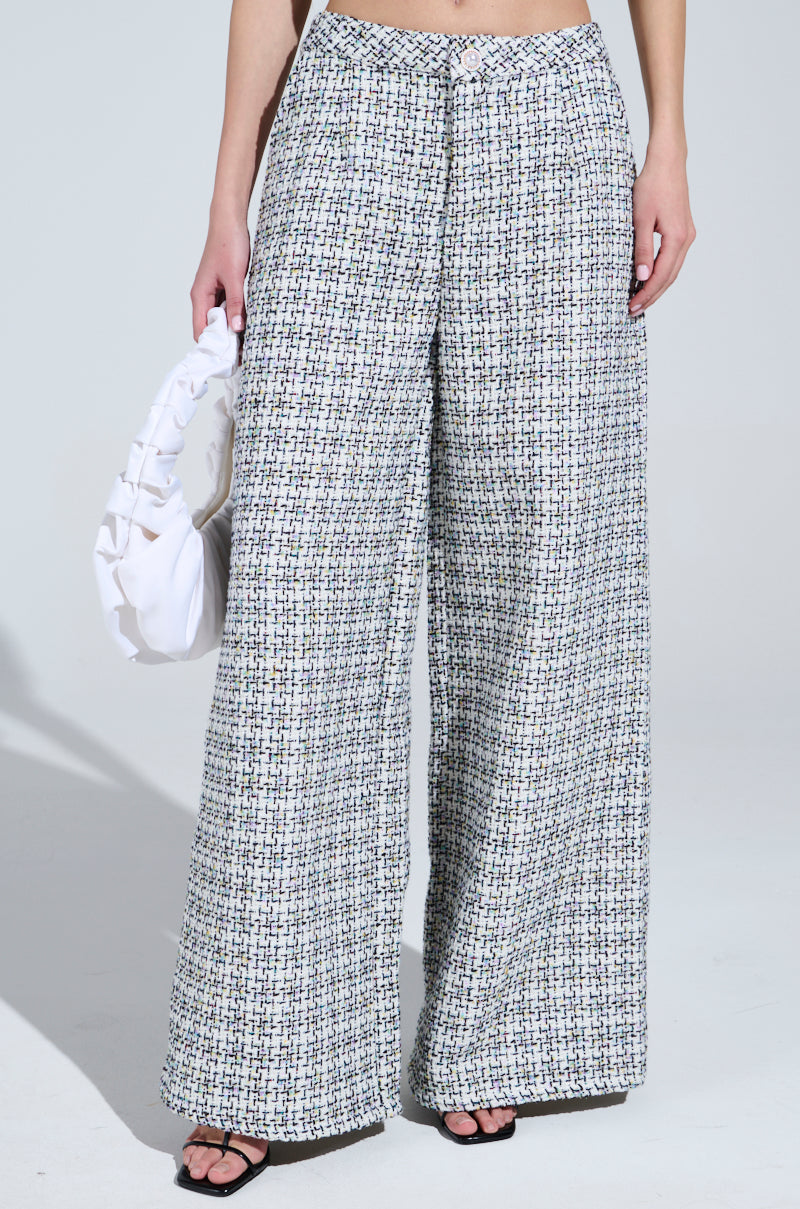 LULU TWEED PANTS