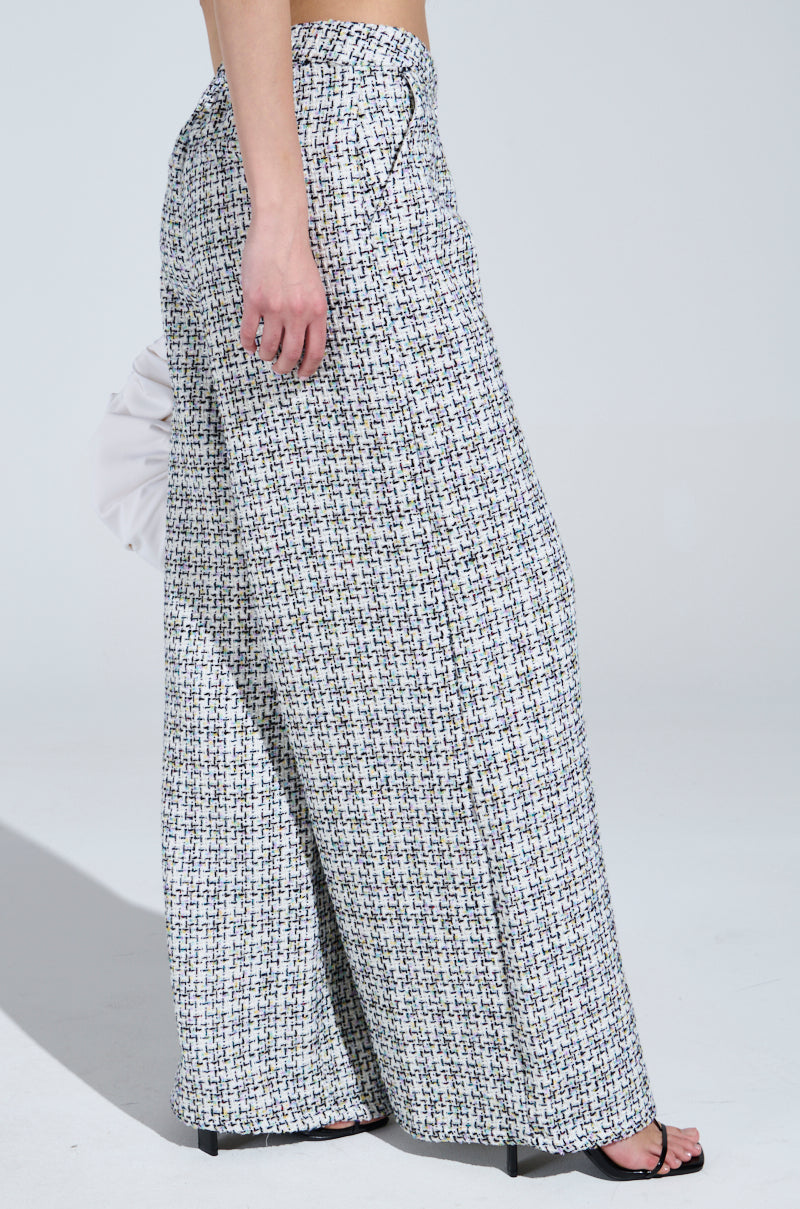 LULU TWEED PANTS