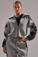 RAQUEL ZIP UP SWEATSHIRT