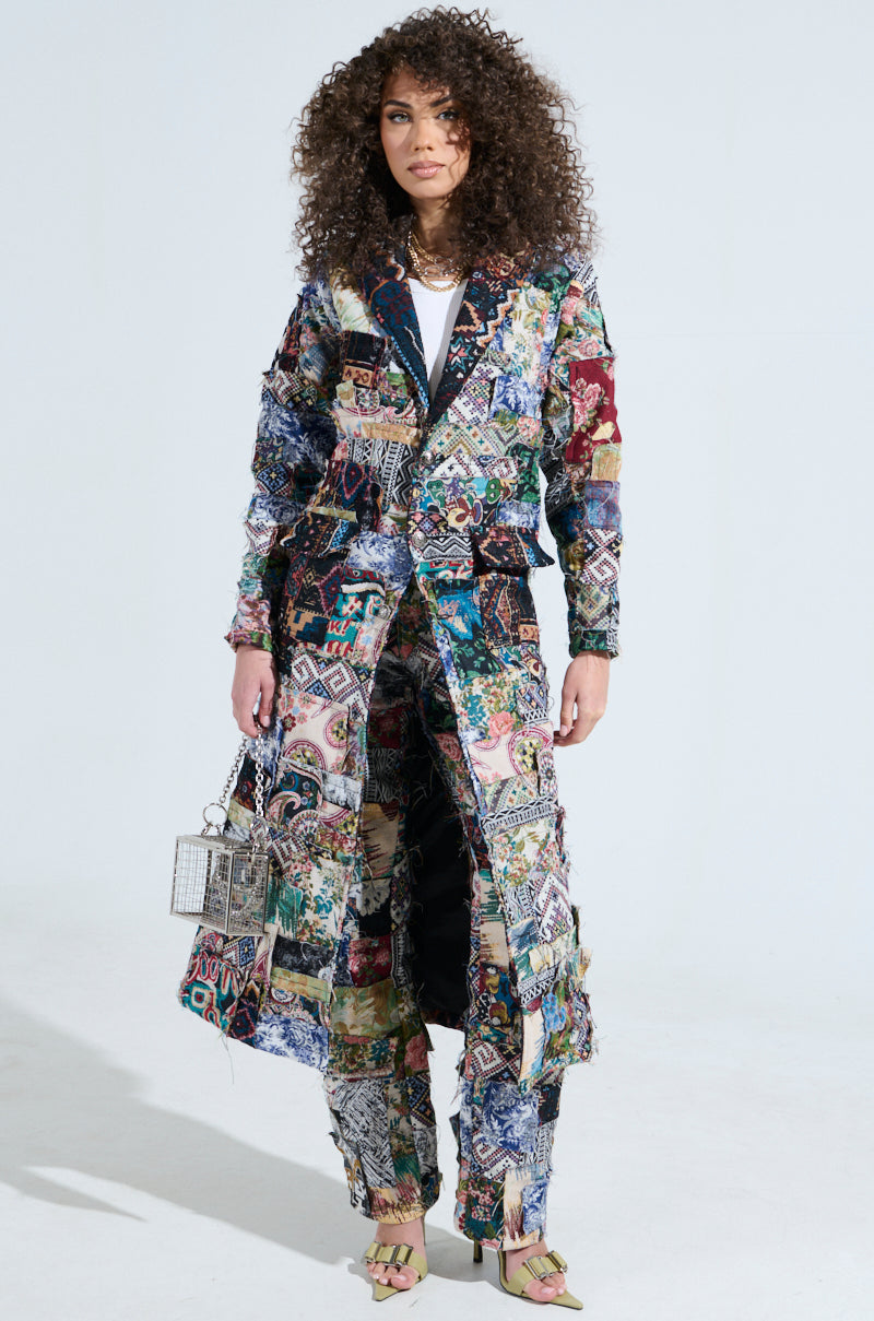 ODESSA PATCHWORK TRENCH