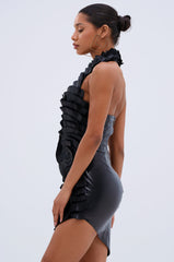 ONE OF ONE MINI DRESS IN PU